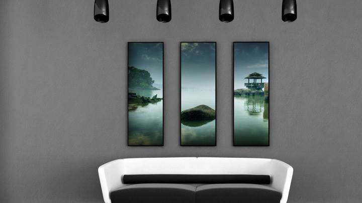 Minimal Interior Of Living Room